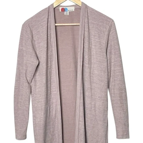 Free People Beach Bicoastal Long Duster Cardigan Sweet Whisper XS - Picture 9 of 12